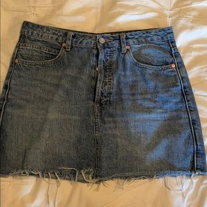 Free People Denim Skirt